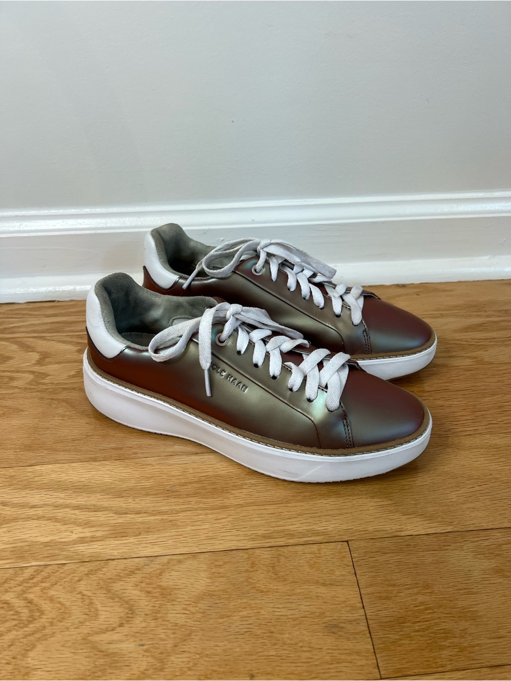 Cole Haan GrandPrø Topspin Iridescent Platform Sneakers - Picture 3 of 11